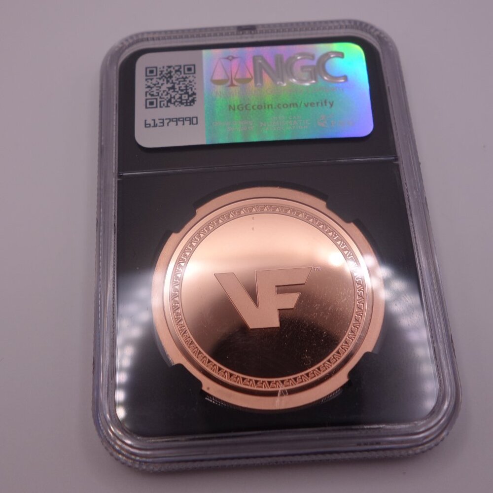 VeeFriends Coins 2025 Intuitive Iguana Copper Medal GEM PROOF Rookie Coin NGC - Picture 10 of 16